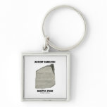 Ancient Babelfish Rosetta Stone (Communication) keychains