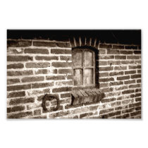 ancient brick wall foto