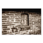 ancient brick wall foto
