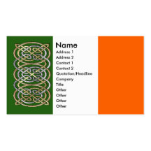 Ancient Celtic Rings Business Cards