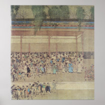 Ancient Chinese Waiting for Examination Posters
