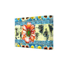Ancient Dance Stretched Canvas Print