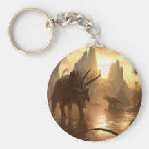ancient dinosaur key chains