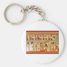 Ancient Egyptian Book of the Dead. Key Chain
