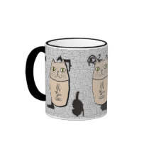 Ancient Egyptian Canopic Kitty Mug