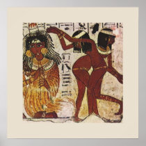 Ancient Egyptian Dancing Girls Print