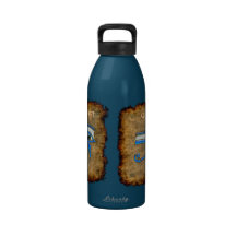 Ancient Egyptian Eye of Horus Wadjet Water Bottle