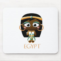 Ancient Egyptian Girl Mouse Mats