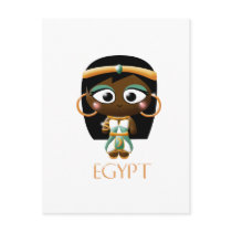 Ancient Egyptian Girl Postcard
