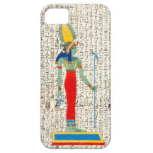 Ancient Egyptian Goddes Hieroglyphics Design iPhone 5 Cases