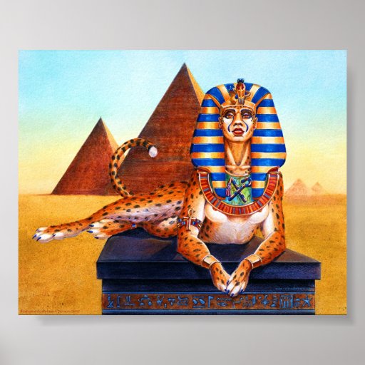 Ancient Egyptian Sphinx Print
