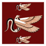 Ancient Egyptian Winged Serpent Invitations