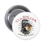 Ancient Gladiator Pinback Buttons