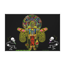 Ancient Gods & the Calendar Gallery Wrap Canvas