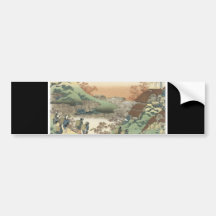 Ancient Japanese Art Bumper Sticker