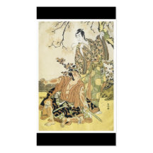 Ancient Japanese Art Business Card