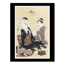 Ancient Japanese Art Postcard