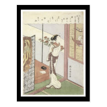 Ancient Japanese Art Postcard