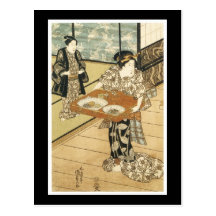 Ancient Japanese Art Postcard
