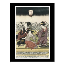 Ancient Japanese Art Postcard