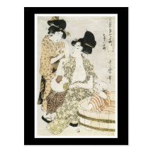Ancient Japanese Art Postcard
