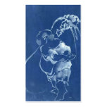 Ancient Japanese Painting circa 1800's Business Card Templates
