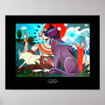 Ancient Lotus by Gregory Gallo Poster