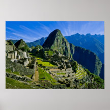 Ancient Machu Picchu, last refuge of the 2 Posters