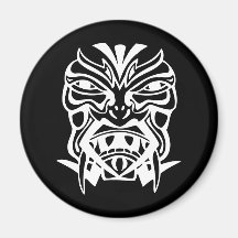 Ancient Mask 3 Fridge Magnet