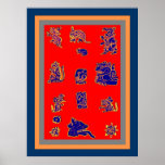 Ancient Mayan Glyphs