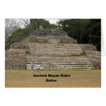 Ancient Mayan Ruins, Belize Cards