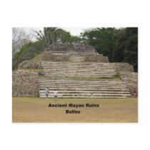 Ancient Mayan Ruins, Belize Post Card