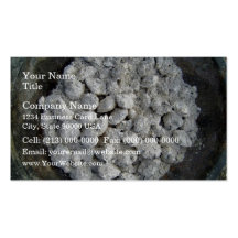 Ancient mud bowl with white material business card templates