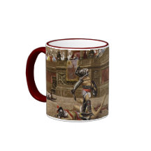 Ancient Roman Gladiators Mug