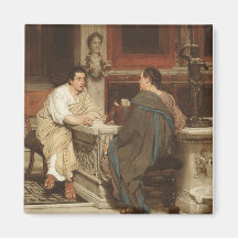 Ancient Rome Cicero & Atticus Refrigerator Magnets