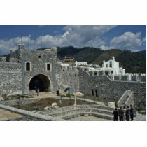 Ancient Ruins In Modern World Cut Out