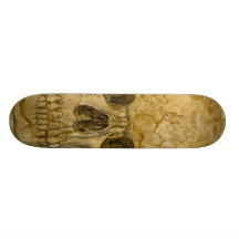 Ancient Skull Custom Skate Board