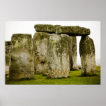 Ancient Stonehenge, UK print