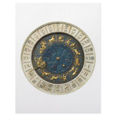 Ancient Venice clock Letterhead Design by sattva_art