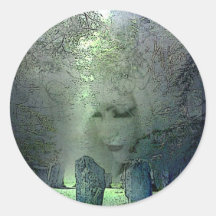 ANCIENT WAYS ROUND STICKER