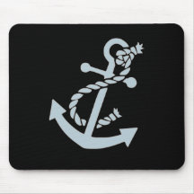 Ancre nautique tapis de souris