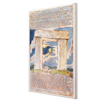 'And this the Form of Mighty Hand...', plate 70 fr canvas prints