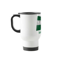 Andalucía waving flag with name coffee mugs