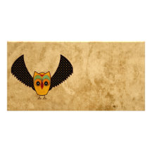 Andean Owl Tarjetas Fotográficas