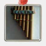 Andean Panpipes Christmas Ornaments