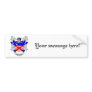Anderson Family Crest Bumper Sticker