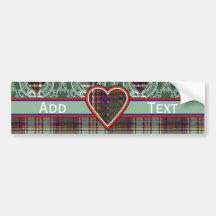 Anderson Scottish Tartan Bumper Sticker