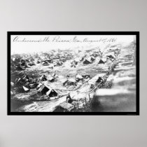 Andersonville Prison, GA 1864 Print