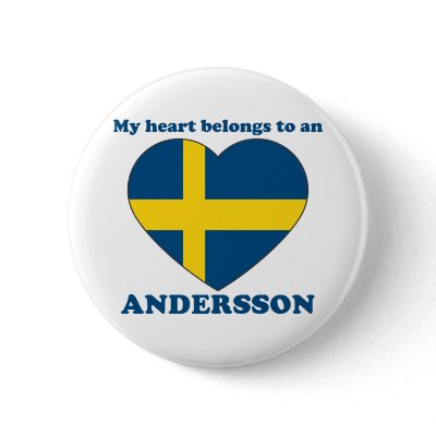 Andersson Pin by ValentinesDayTshirts