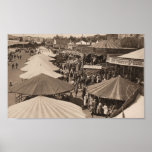 Anderton and Rowlands Fair Vintage Circus Poster